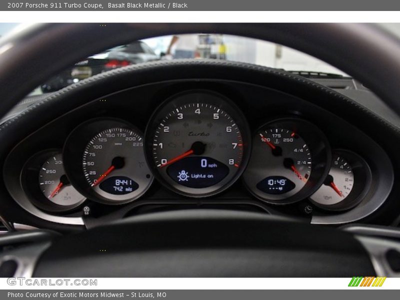  2007 911 Turbo Coupe Turbo Coupe Gauges