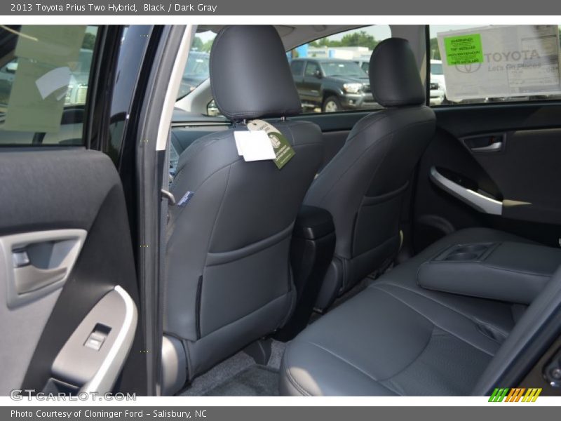 Black / Dark Gray 2013 Toyota Prius Two Hybrid