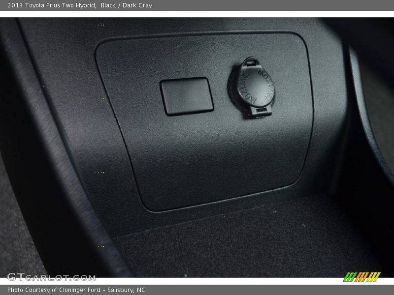 Black / Dark Gray 2013 Toyota Prius Two Hybrid
