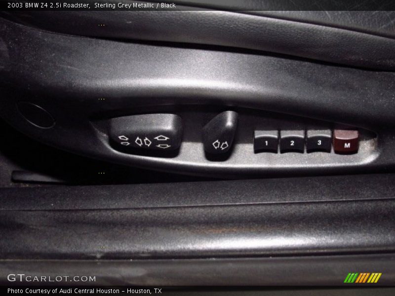 Sterling Grey Metallic / Black 2003 BMW Z4 2.5i Roadster