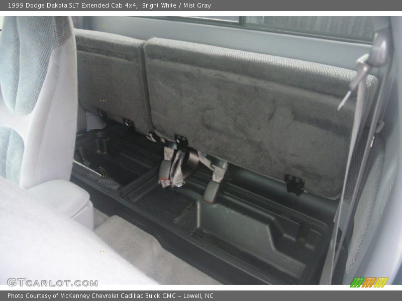Bright White / Mist Gray 1999 Dodge Dakota SLT Extended Cab 4x4