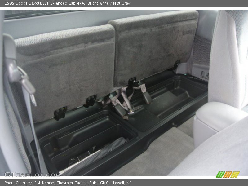 Bright White / Mist Gray 1999 Dodge Dakota SLT Extended Cab 4x4