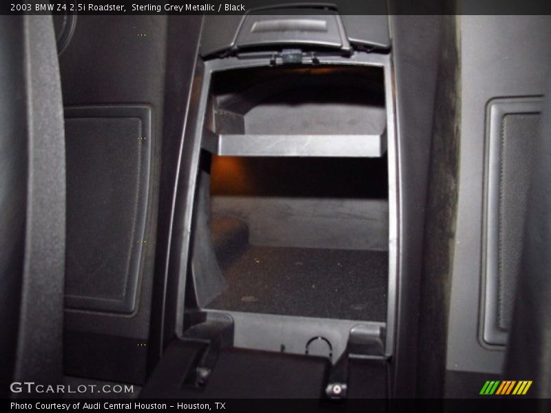 Sterling Grey Metallic / Black 2003 BMW Z4 2.5i Roadster