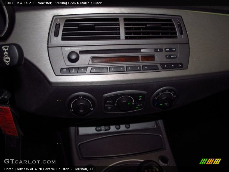 Sterling Grey Metallic / Black 2003 BMW Z4 2.5i Roadster