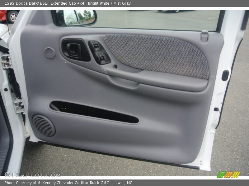 Bright White / Mist Gray 1999 Dodge Dakota SLT Extended Cab 4x4