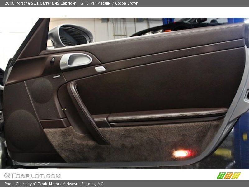 Door Panel of 2008 911 Carrera 4S Cabriolet