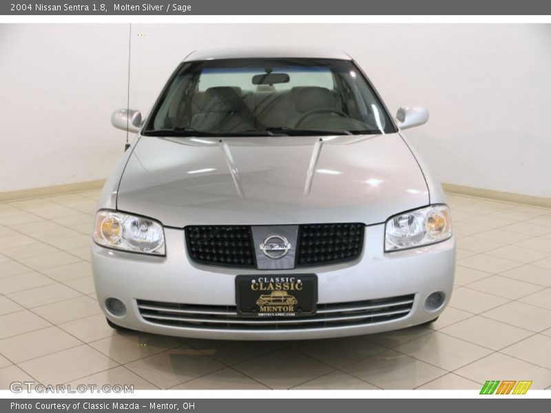 Molten Silver / Sage 2004 Nissan Sentra 1.8