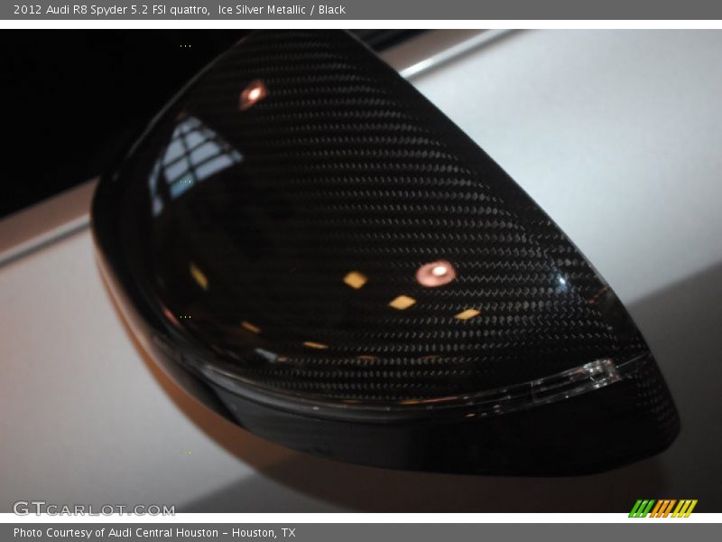 Ice Silver Metallic / Black 2012 Audi R8 Spyder 5.2 FSI quattro