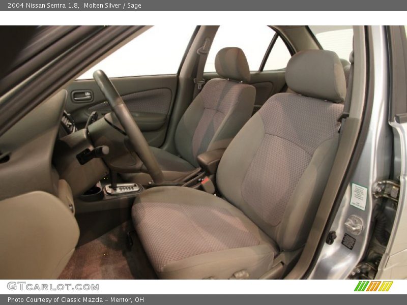 Molten Silver / Sage 2004 Nissan Sentra 1.8