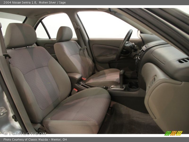 Molten Silver / Sage 2004 Nissan Sentra 1.8