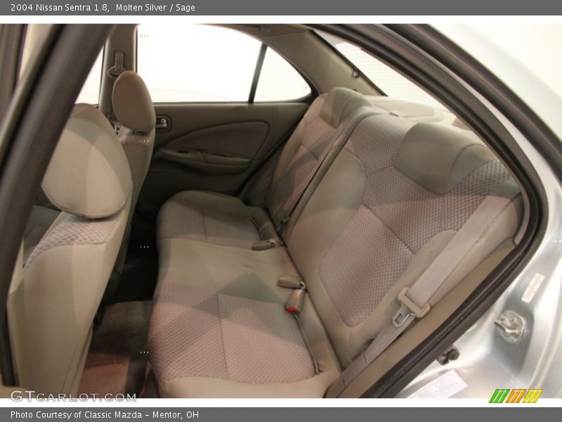 Molten Silver / Sage 2004 Nissan Sentra 1.8