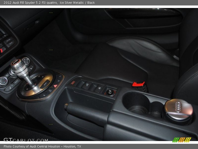 Ice Silver Metallic / Black 2012 Audi R8 Spyder 5.2 FSI quattro