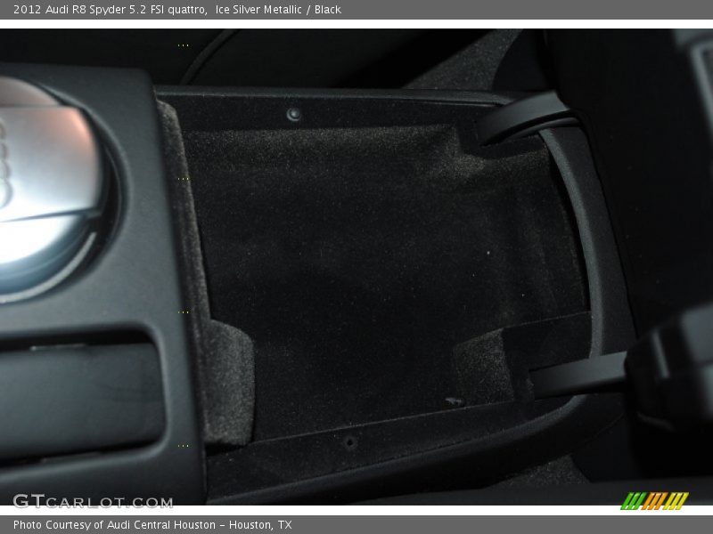Ice Silver Metallic / Black 2012 Audi R8 Spyder 5.2 FSI quattro