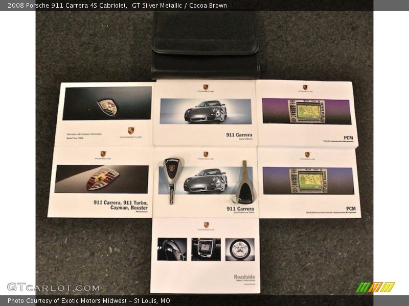 Books/Manuals of 2008 911 Carrera 4S Cabriolet