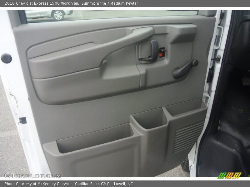 Summit White / Medium Pewter 2010 Chevrolet Express 1500 Work Van