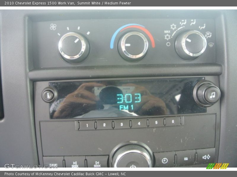 Summit White / Medium Pewter 2010 Chevrolet Express 1500 Work Van