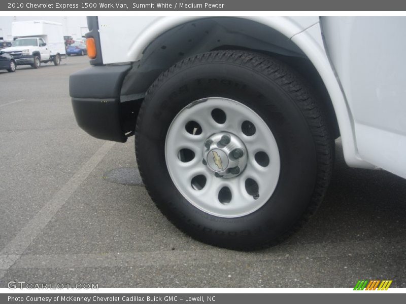 Summit White / Medium Pewter 2010 Chevrolet Express 1500 Work Van
