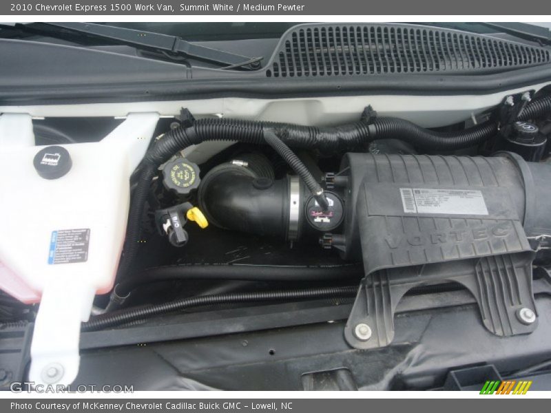 Summit White / Medium Pewter 2010 Chevrolet Express 1500 Work Van