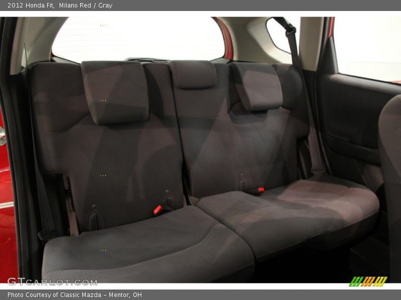 Rear Seat of 2012 Fit 