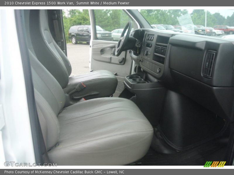 Summit White / Medium Pewter 2010 Chevrolet Express 1500 Work Van