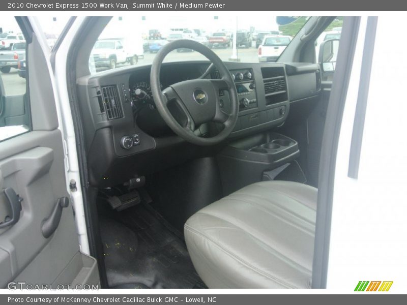 Summit White / Medium Pewter 2010 Chevrolet Express 1500 Work Van