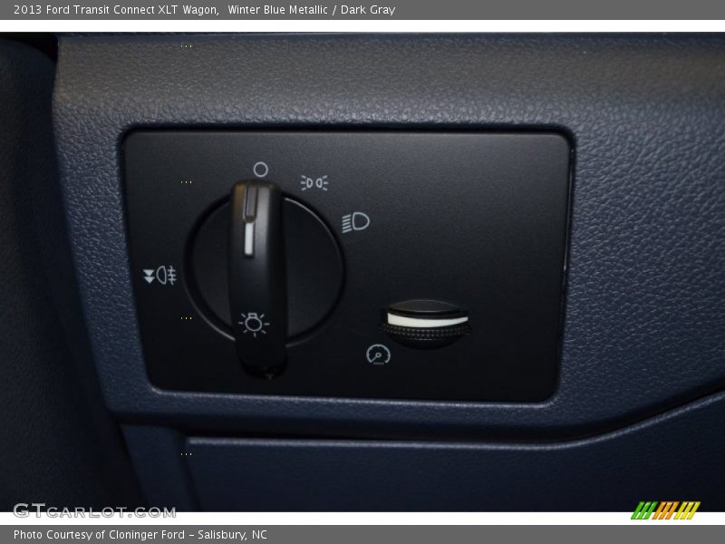 Winter Blue Metallic / Dark Gray 2013 Ford Transit Connect XLT Wagon