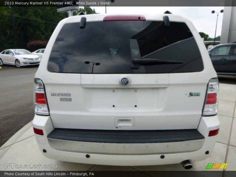White Suede / Stone 2010 Mercury Mariner V6 Premier 4WD