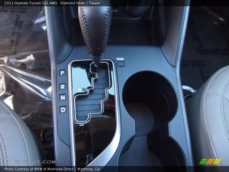 Diamond Silver / Taupe 2011 Hyundai Tucson GLS AWD
