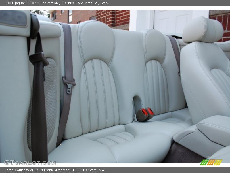 Carnival Red Metallic / Ivory 2001 Jaguar XK XK8 Convertible