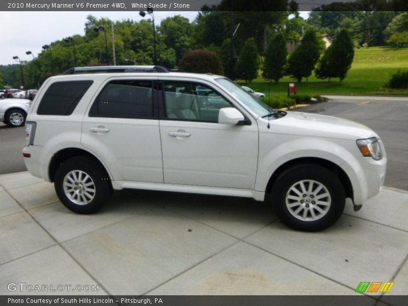  2010 Mariner V6 Premier 4WD White Suede