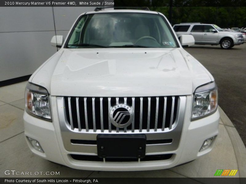 White Suede / Stone 2010 Mercury Mariner V6 Premier 4WD