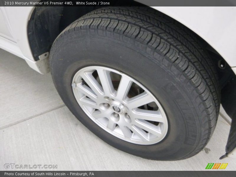 White Suede / Stone 2010 Mercury Mariner V6 Premier 4WD