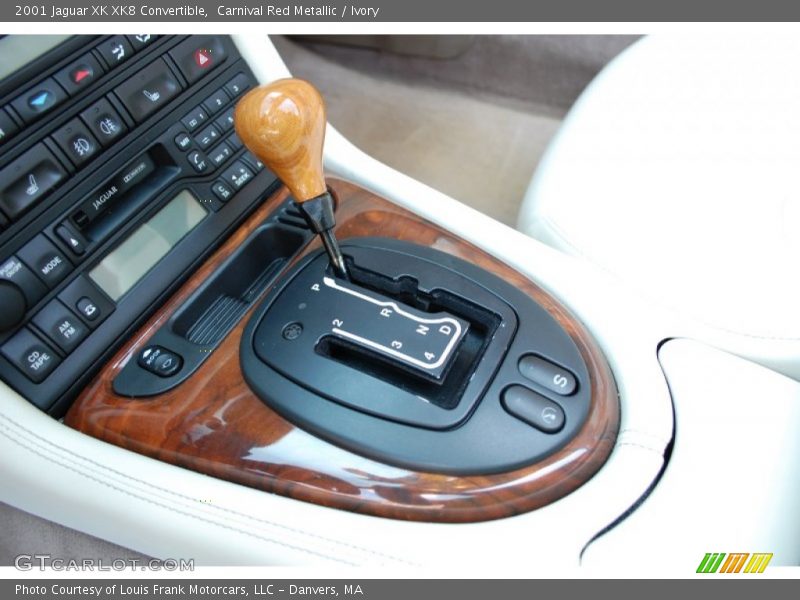 Carnival Red Metallic / Ivory 2001 Jaguar XK XK8 Convertible