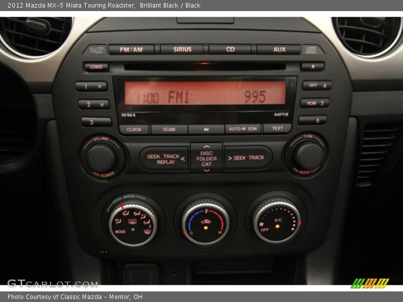 Audio System of 2012 MX-5 Miata Touring Roadster