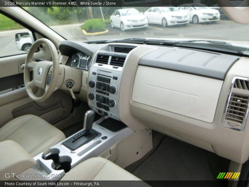 Dashboard of 2010 Mariner V6 Premier 4WD