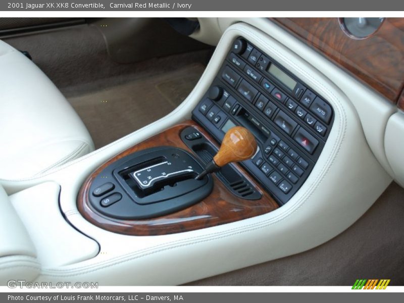 Carnival Red Metallic / Ivory 2001 Jaguar XK XK8 Convertible