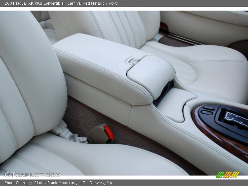 Carnival Red Metallic / Ivory 2001 Jaguar XK XK8 Convertible