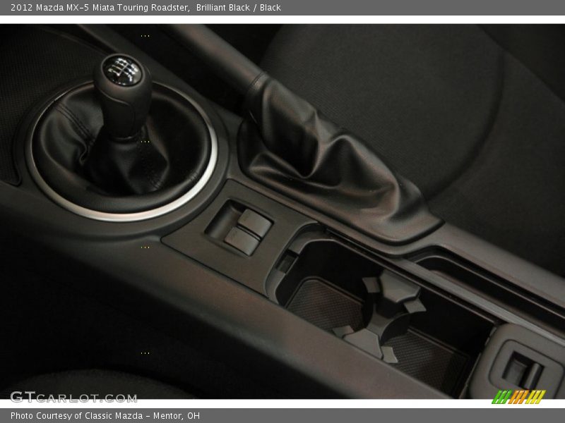 Brilliant Black / Black 2012 Mazda MX-5 Miata Touring Roadster