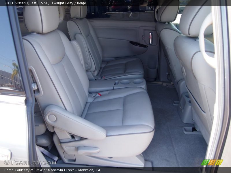 Twilight Gray / Beige 2011 Nissan Quest 3.5 SL