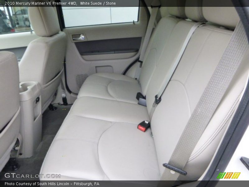 Rear Seat of 2010 Mariner V6 Premier 4WD