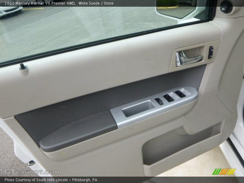 White Suede / Stone 2010 Mercury Mariner V6 Premier 4WD