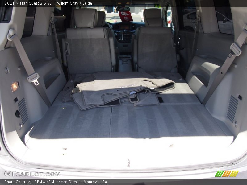 Twilight Gray / Beige 2011 Nissan Quest 3.5 SL
