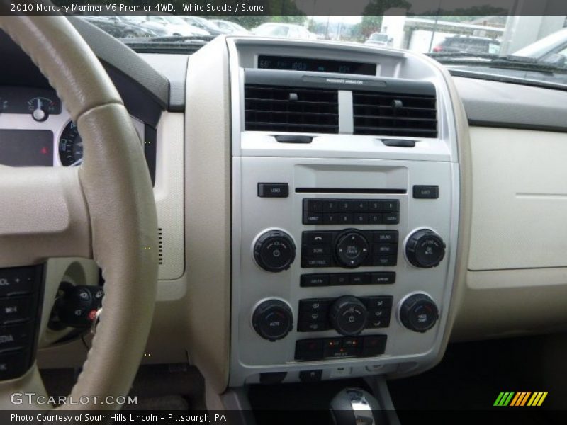 White Suede / Stone 2010 Mercury Mariner V6 Premier 4WD