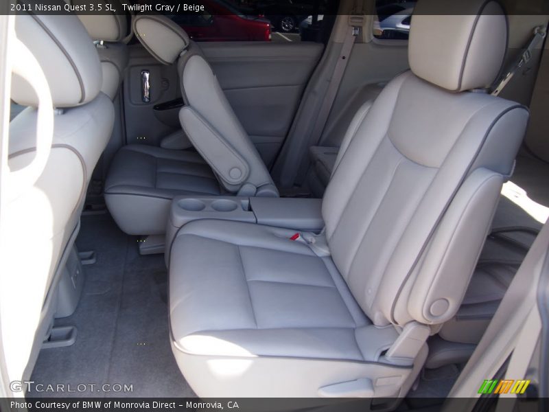 Twilight Gray / Beige 2011 Nissan Quest 3.5 SL