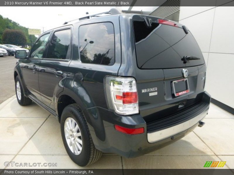 Black Pearl Slate Metallic / Black 2010 Mercury Mariner V6 Premier 4WD