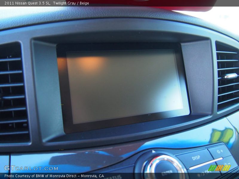 Twilight Gray / Beige 2011 Nissan Quest 3.5 SL