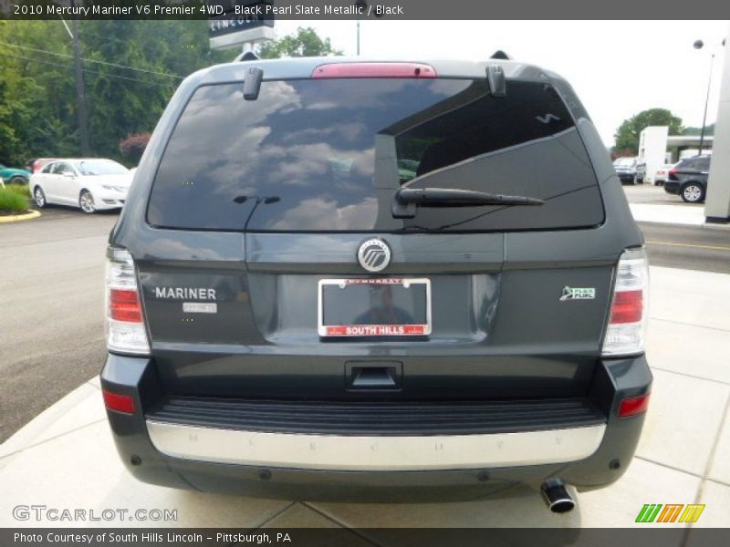 Black Pearl Slate Metallic / Black 2010 Mercury Mariner V6 Premier 4WD