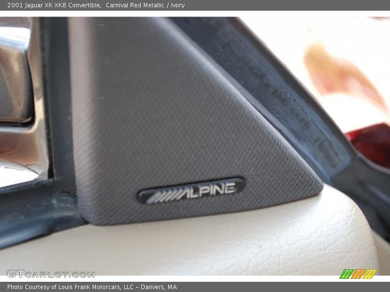 Carnival Red Metallic / Ivory 2001 Jaguar XK XK8 Convertible