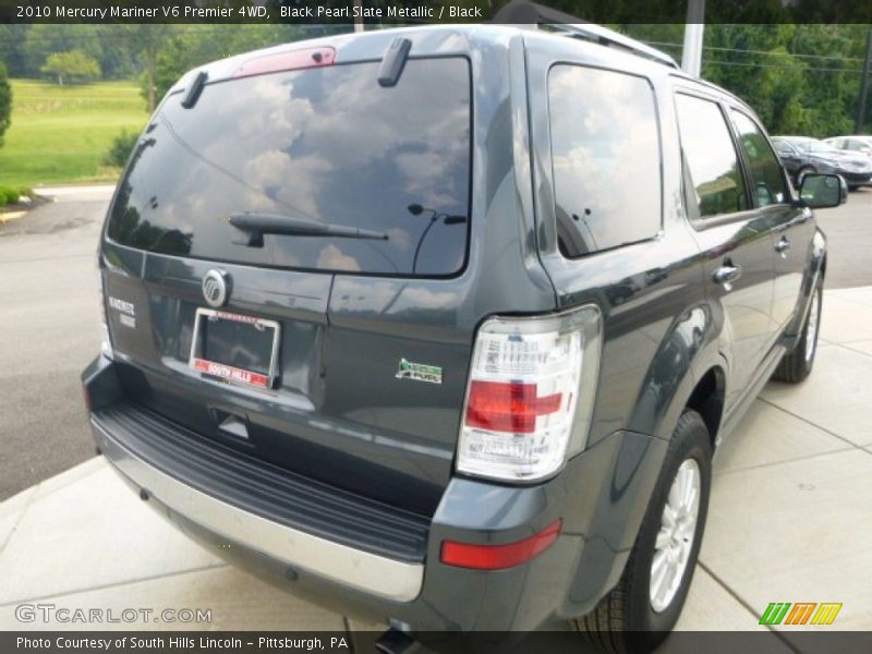 Black Pearl Slate Metallic / Black 2010 Mercury Mariner V6 Premier 4WD