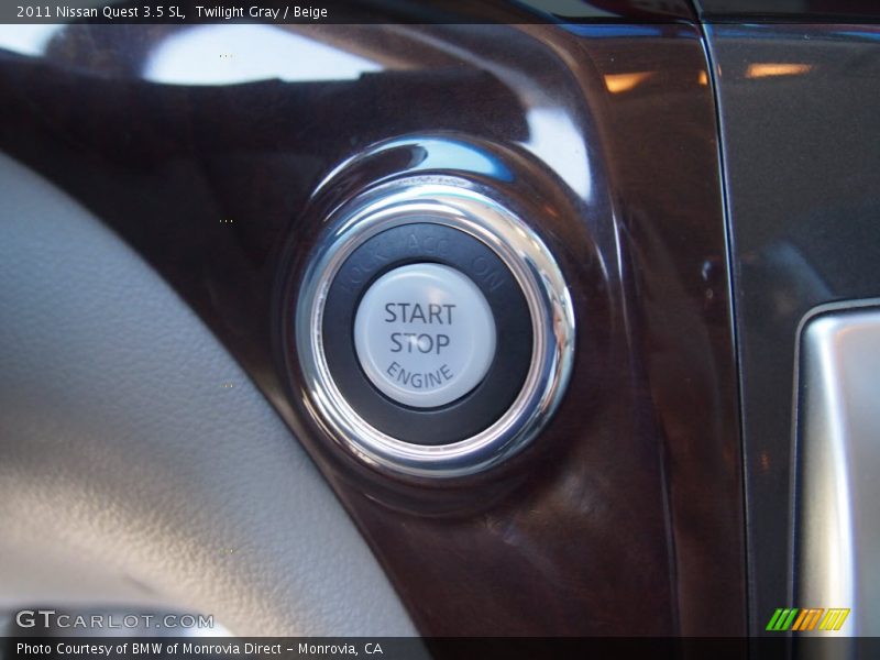 Twilight Gray / Beige 2011 Nissan Quest 3.5 SL
